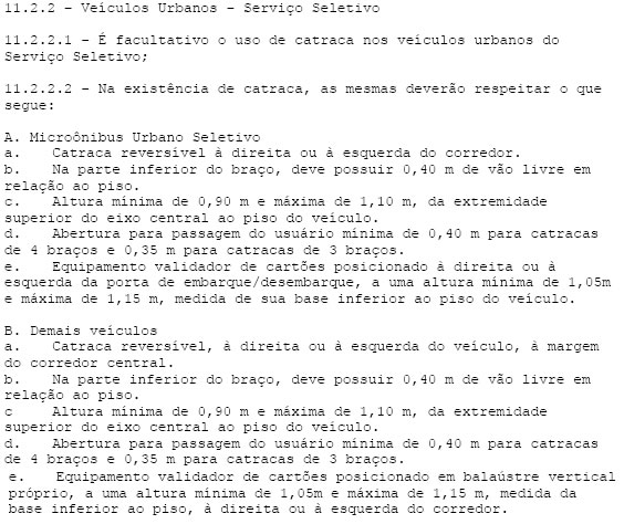 Frota atual